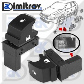 Бутон заключване капак резервоар VW Golf V Jetta III Touareg